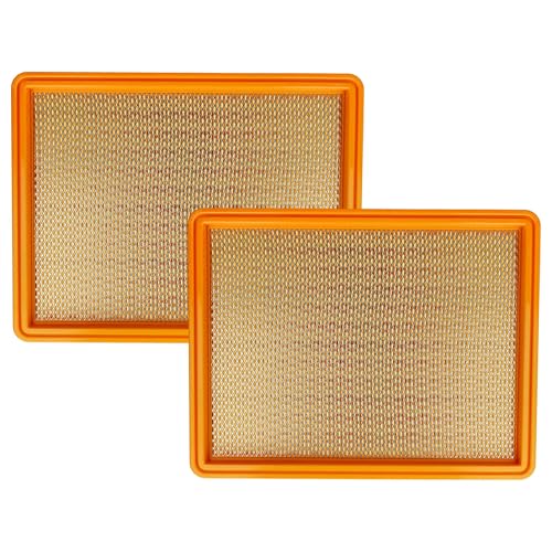 vhbw Filterset 2x Staubsaugerfilter kompatibel mit Kärcher NT 551 Eco Profi, NT 551 Profi, NT 700 Staubsauger - Hauptfilter, Flachfalten-Filter von vhbw