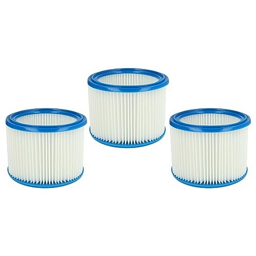 vhbw Filterset 3x Faltenfilter kompatibel mit Renfert Vortex 29 652, Compact 3 L Nass- und Trockensauger - Filter, Patronenfilter vhbw Filterset 3x Faltenfilter kompatibel mit Renfert Vortex 29 652, Compact 3 L Nass- und Trockensauger - Filter, Patronenfilter von vhbw