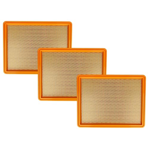 vhbw Filterset 3x Staubsaugerfilter Ersatz für Kärcher 5.731-020.0 Filter für Staubsauger - Hauptfilter, Flachfalten-Filter von vhbw