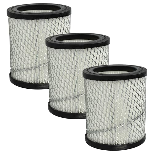 vhbw Filterset 3x Staubsaugerfilter kompatibel mit Grafner Grill- Asche- und Kaminsauger Version 2.0 Staubsauger - HEPA Filter Allergiefilter von vhbw