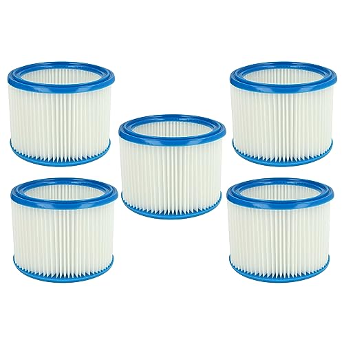 vhbw Filterset 5x Faltenfilter kompatibel mit Festo/Festotool SR5, SR5 E, SR5 E-AS, SR5 LE-AS Nass- und Trockensauger - Filter, Patronenfilter vhbw Filterset 5x Faltenfilter kompatibel mit Festo/Festotool SR5, SR5 E, SR5 E-AS, SR5 LE-AS Nass- und Trockensauger - Filter, Patronenfilter von vhbw