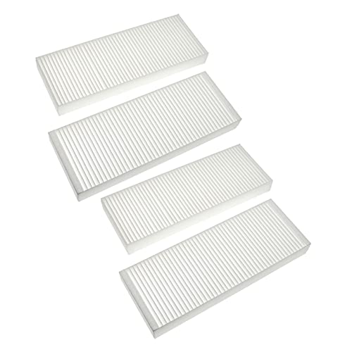 vhbw Filterset Ersatz für Zehnder 527003440 für Lüftungsgerät - Luftfilter G4 / F7 (4 Stück), 48 x 18 x 10 cm, Weiß von vhbw