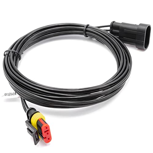 vhbw Niederspannungskabel Transformator Kabel kompatibel mit Gardena Robotic R38Li, R40Li, R80Li, SILENO City, Sileno+ R100Li Mähroboter, Rasenmäher, 3m von vhbw