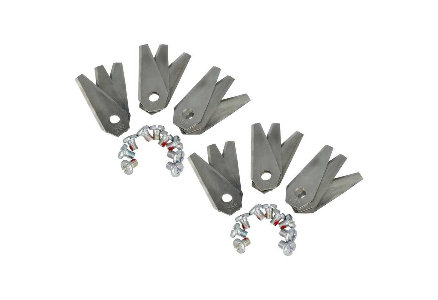 vhbw Rasenmähermesser Ersatz für Bosch F 016 800 321 für Rasenmäher / Mähroboter von vhbw