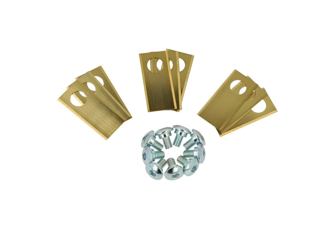 vhbw Rasenmähermesser passend für Worx Landroid M WG794E, M WG794EDC Rasenmäher / Mähroboter von vhbw