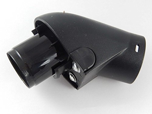 vhbw Schlauch-Adapter kompatibel mit Miele S313I, S314, S315, S315I, S316, S317, S318 Staubsauger, Staubsaugerschlauch - Anschlussadapter, Schwarz von vhbw