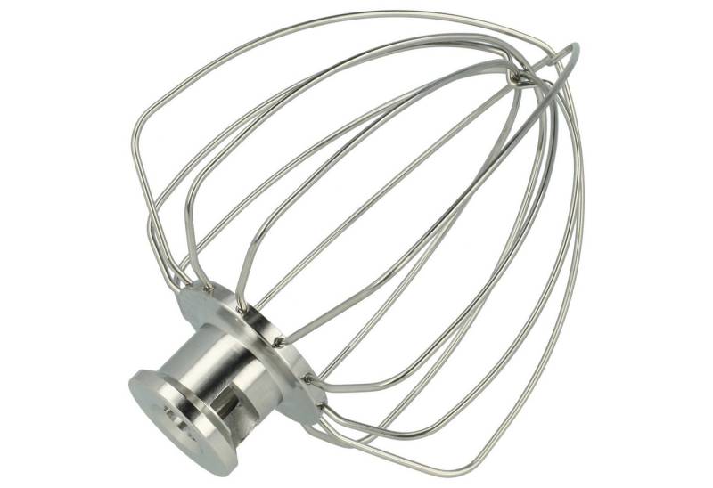 vhbw Schneebesen-Rührelement passend für KitchenAid KSM150A, K45, K45SS, KSM110, KSM150, KSM151PS, Zubehör für Küchenmaschine KSM150A K45 K45SS KSM110 KSM150 KSM151PS KSM100 KSM103 KSM12 KSM105 von vhbw
