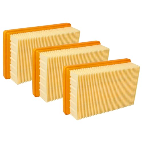 vhbw Set 3x Flachfaltenfilter kompatibel mit Kärcher MV4, MV5, MV6, WD4, WD5, WD6 Staubsauger - Filterelement - Ersatz für 2.863-005.0, KFI 4410 vhbw Set 3x Flachfaltenfilter kompatibel mit Kärcher MV4, MV5, MV6, WD4, WD5, WD6 Staubsauger - Filterelement - Ersatz für 2.863-005.0, KFI 4410 von vhbw