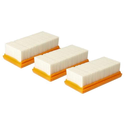 vhbw Set 3x Flachfaltenfilter kompatibel mit Nilfisk Attix 33-2L IC Mobile Staubsauger - Motorkühlluftfilter vhbw Set 3x Flachfaltenfilter kompatibel mit Nilfisk Attix 33-2L IC Mobile Staubsauger - Motorkühlluftfilter von vhbw
