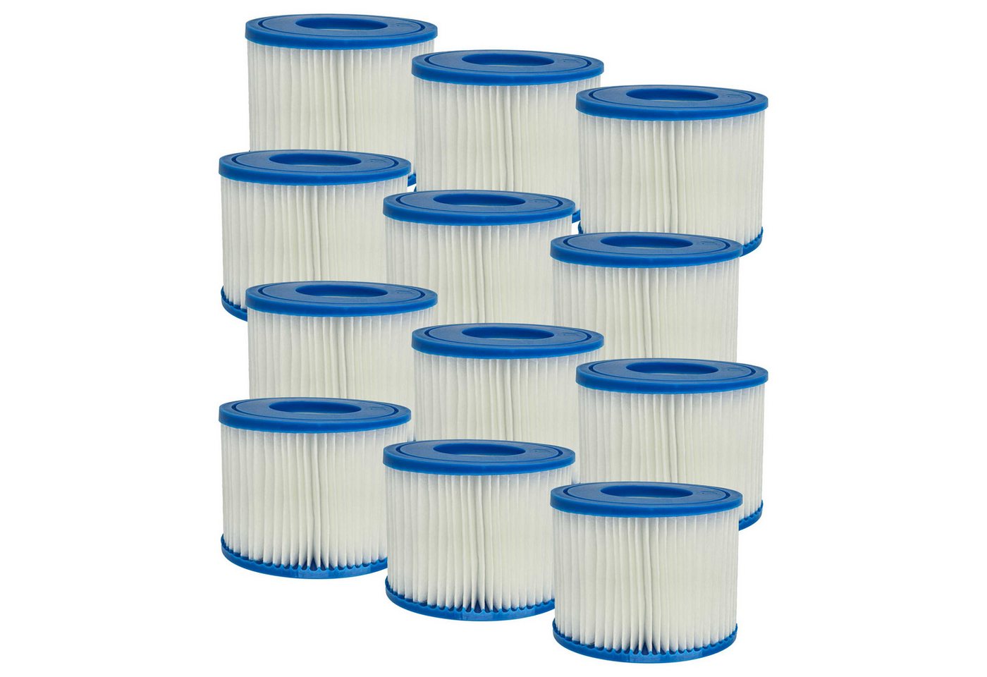 vhbw Spritzschutz-Ersatzfilter Ersatz für Bestway 58239-6, 90352E, Typ VI, FD2134, 90427E, BW58323, für Pool, Whirlpool von vhbw
