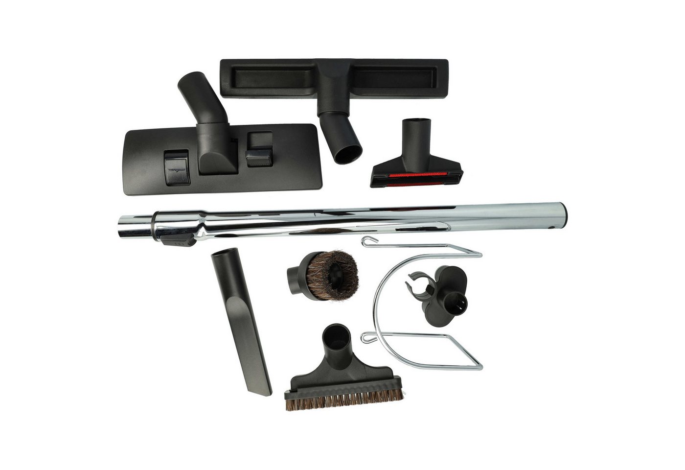 vhbw Staubsaugerdüsen-Set passend für Kärcher T 7/1, T 201 + ESB 28, T 9/1 BP, Zubehör für Kärcher T 7/1 T 201 + ESB 28 T 9/1 BP T7/1eco!efficiency von vhbw