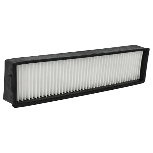 vhbw Staubsaugerfilter kompatibel mit LG Hom-Bot VR6340LV, VR6340LV.BTVQD, VR6340LV.BTVQGPA, VR6270LVMB.ABKQD Staubsauger - Luftfilter Schwarz von vhbw