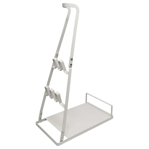 vhbw Staubsaugerhalter Ständer kompatibel mit Rowenta X-Force Flex 14.60 Animal RH9958 Akku-Staubsauger, Handstaubsauger Weiß von vhbw