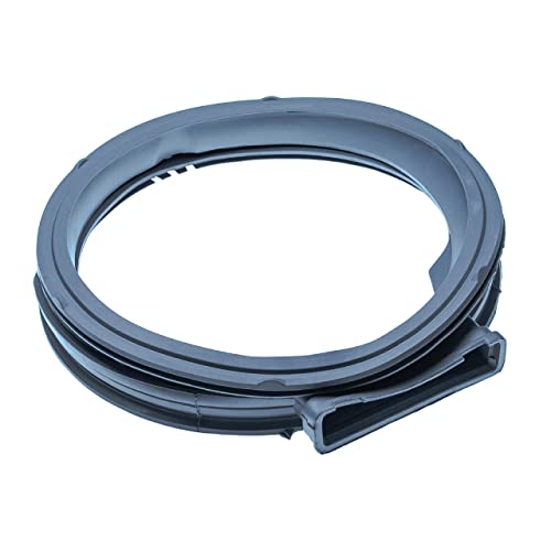 vhbw Türmanschette Ersatz für LG MDS64233201 für Waschtrockner - Gummi, Durchmesser 38 cm, Grau von vhbw