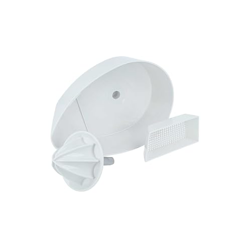 vhbw Zitruspresse kompatibel mit KitchenAid Design, Classic, Heavy Duty Küchenmaschine - Aufsatz für Standmixer, Weiß von vhbw