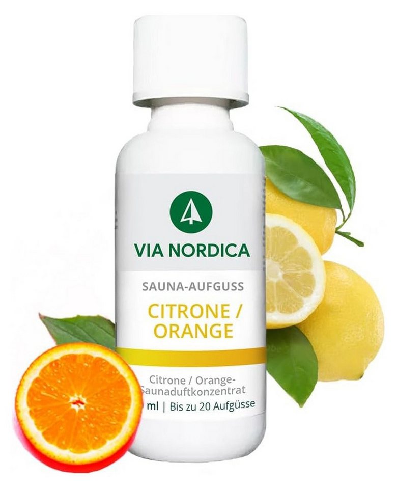 via nordica Aufgusskonzentrat via nordica - Saunaaufguss - Citrone / Orange 100ml von via nordica