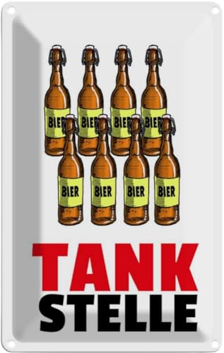 vianmo Blechschild 18x12 cm Alkohol Tankstelle Bierflaschen Deko Geschenk Metall Schild vianmo Blechschild 18x12 cm Alkohol Tankstelle Bierflaschen Deko Geschenk Metall Schild von vianmo