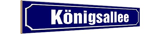 vianmo Holzschild 10x46 cm Königsallee Düsseldorf Deko Geschenk Holz Schild vianmo Holzschild 10x46 cm Königsallee Düsseldorf Deko Geschenk Holz Schild von vianmo