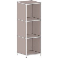 viasit Aktenregal System4 taupe 40,4 x 40,4 x 118,2 cm viasit Aktenregal System4 taupe 40,4 x 40,4 x 118,2 cm von viasit