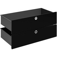 viasit System4 Schubladen schwarz 75,0 x 37,5 x 37,5 cm viasit System4 Schubladen schwarz 75,0 x 37,5 x 37,5 cm von viasit