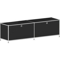 viasit Sideboard System4, 171202 schwarz 152,9 x 40,4 x 43,2 cm von viasit