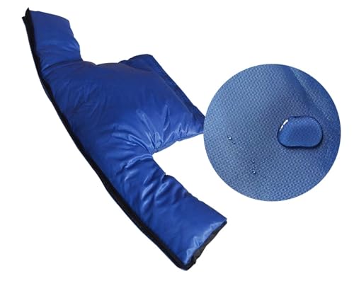 vicusse Isolierte Abdeckung für Wasserzähler, Wasseruhr Frostsicher Abdeckung, Water Meter Insulation Cover Removable 53x20cm, Rohrleitungs Abdeckungen für Winter Frostschutz, 2Seite wasserdicht von vicusse