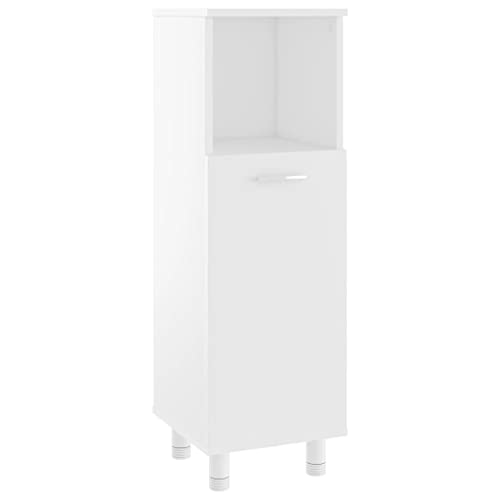 Badezimmerschrank, Weiß, 30 x 30 x 95 cm von vidaXL