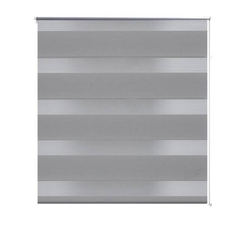 Doppelrollo, vidaXL, Jalousie Seitenzug Duo Rollo 80 x 175 cm grau von vidaXL