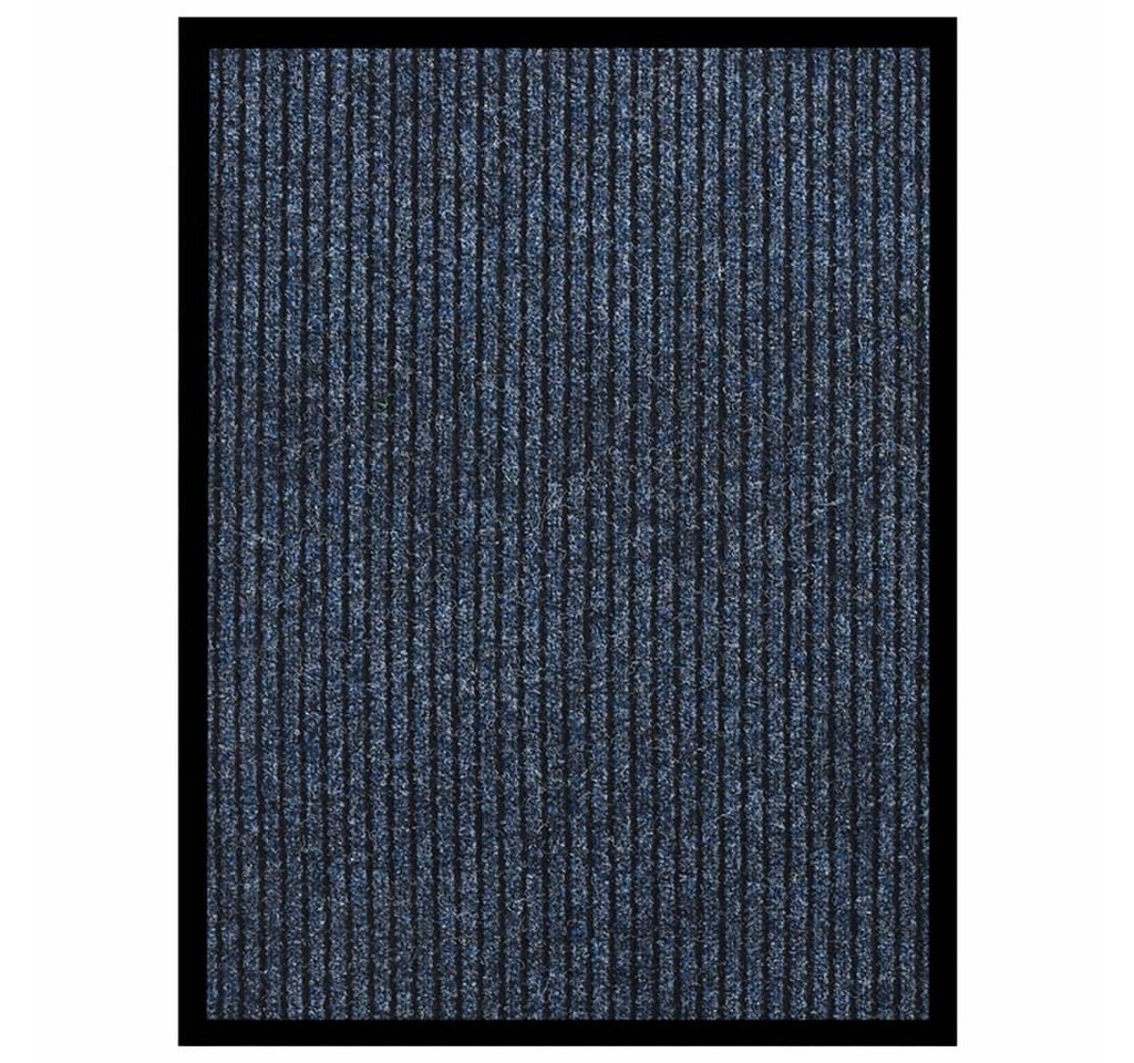 Fußmatte Fußmatte Gestreift Blau 60x80 cm, vidaXL, Rechteckig von vidaXL