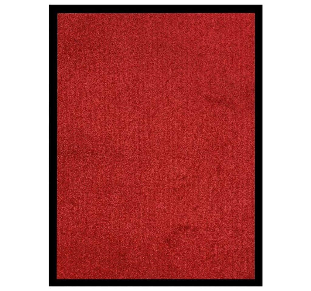 Fußmatte Fußmatte Rot 40x60 cm, vidaXL, Rechteckig von vidaXL