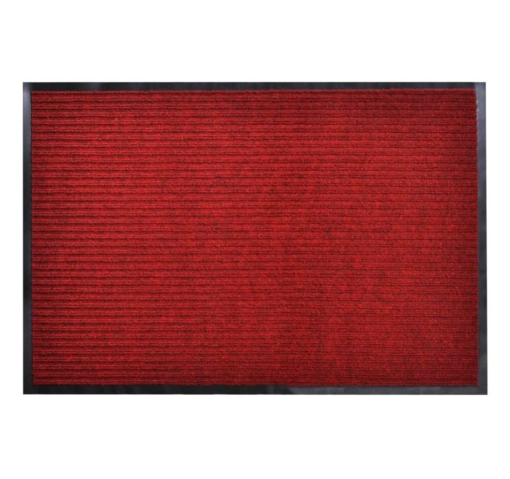 Fußmatte Rote PVC Türmatte 120 x 180 cm, vidaXL, Rechteckig von vidaXL