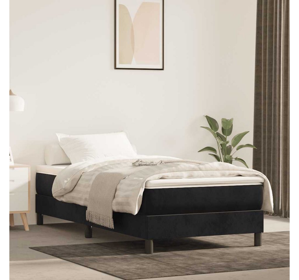 Kaltschaummatratze, vidaXL, Taschenfederkernmatratze Schwarz 80x210x20 cm Samt Kaltschaummatratze, vidaXL, Taschenfederkernmatratze Schwarz 80x210x20 cm Samt von vidaXL