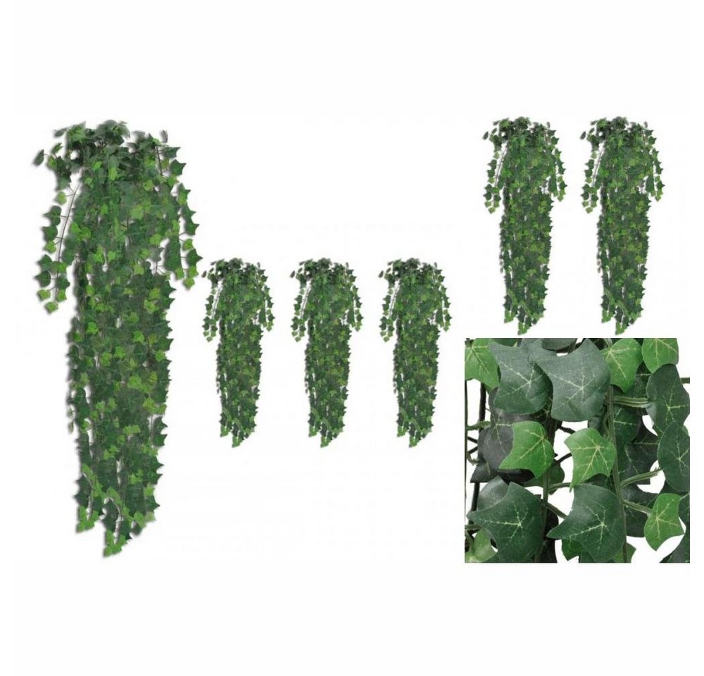 Künstliche Zimmerpflanze Künstliche Efeuranken 4 Stk Grün 90 cm Pflanze realistisch echt, vidaXL, Höhe 0 cm von vidaXL