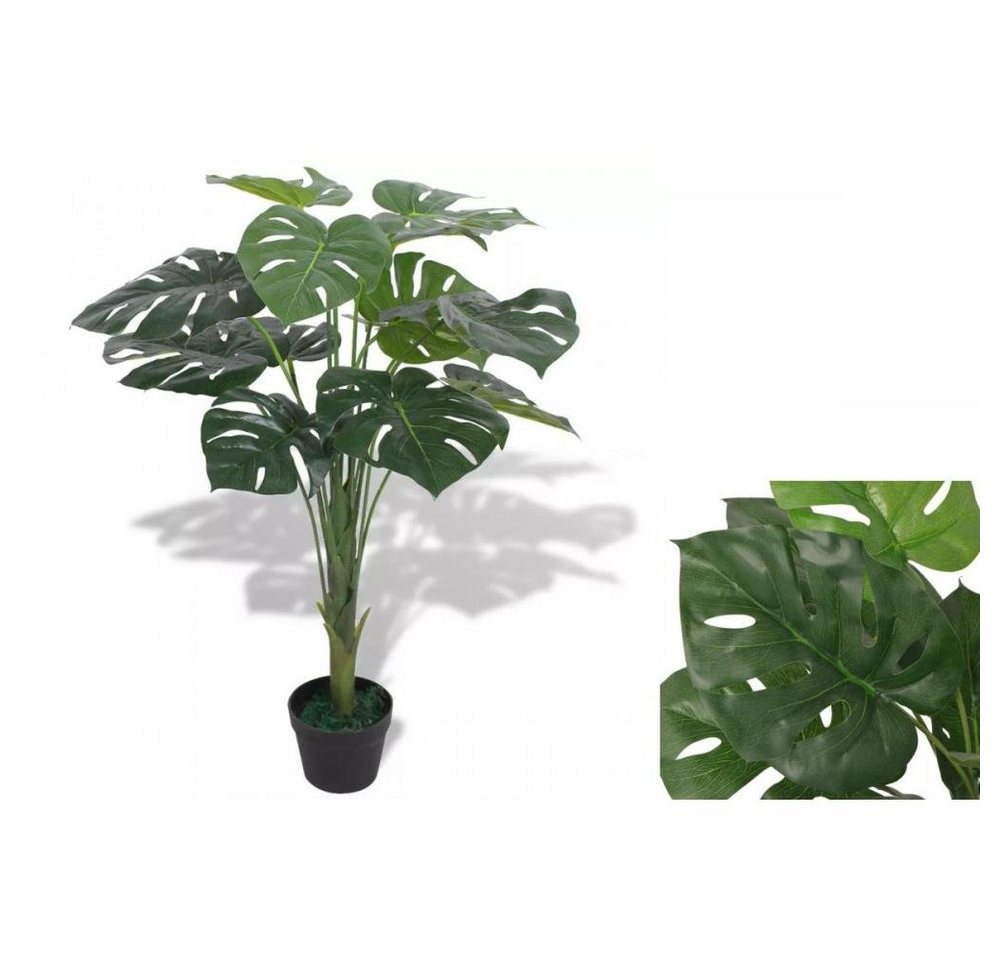 Künstliche Zimmerpflanze Künstliche Monstera Fensterblatt mit Topf 70 cm Grün Pflanze realistis, vidaXL, Höhe 0 cm von vidaXL