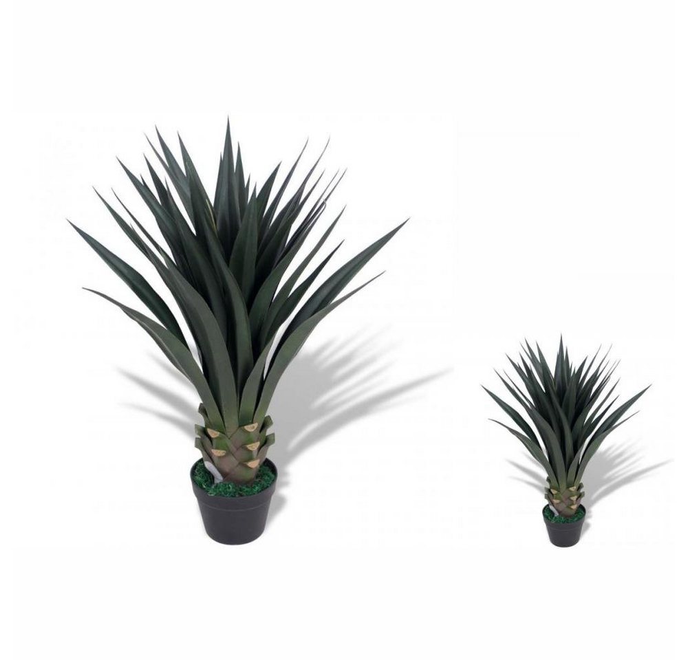 Künstliche Zimmerpflanze Künstliche Yucca-Pflanze mit Topf 90 cm Grün Pflanze realistisch echt, vidaXL, Höhe 0 cm von vidaXL