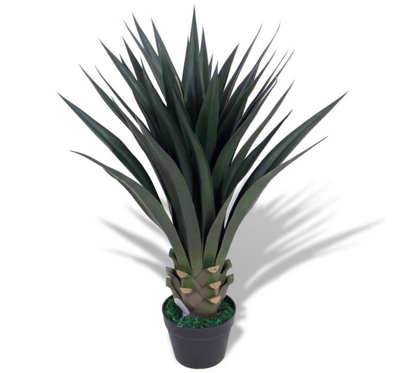 Künstliche Zimmerpflanze Künstliche Yucca-Pflanze mit Topf 90 cm Grün Pflanze realistisch echt, vidaXL, Höhe 0 cm von vidaXL