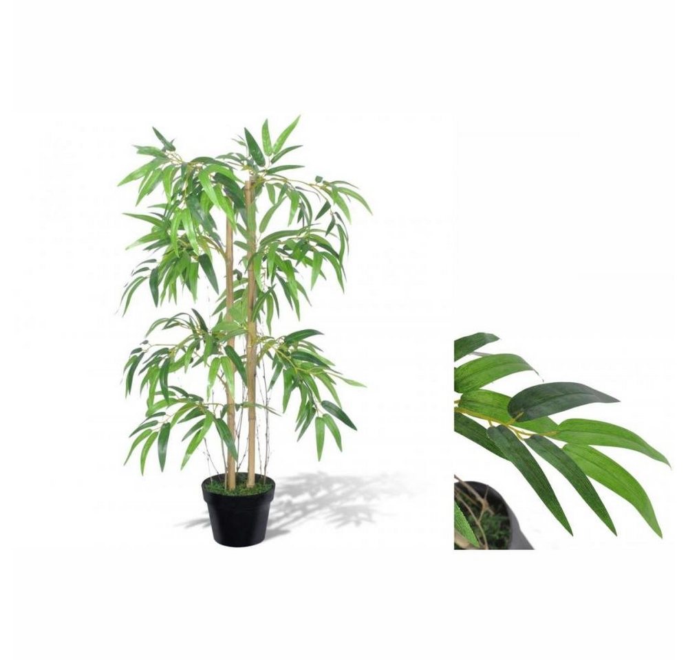Künstliche Zimmerpflanze Künstlicher Bambusbaum Twiggy mit Topf 90 cm Pflanze realistisch echt, vidaXL, Höhe 0 cm von vidaXL