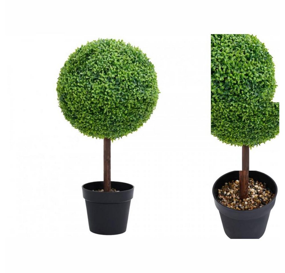 Künstliche Zimmerpflanze Künstlicher Buchsbaum mit Topf Kugelform Grün 71 cm Pflanze realistisc, vidaXL, Höhe 71 cm von vidaXL
