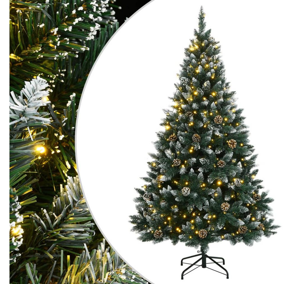 Kunstpflanze, vidaXL, Künstlicher Weihnachtsbaum 150 LEDs 150 cm von vidaXL