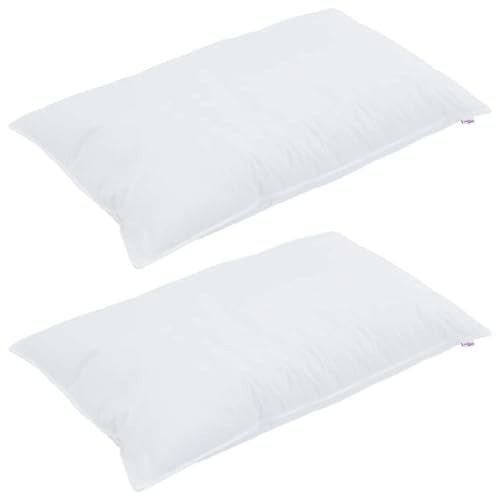 Modernes Bettwäsche-Set 200 x cm in Weiß, aus Mikrofaser. Es enthält eine Bettdecke und zwei Kissen. Der Stoff ist weich und atmungsaktiv, maschinenwaschbar bei 30 Grad. Ideal für den Innenbereich un Modernes Bettwäsche-Set 200 x cm in Weiß, aus Mikrofaser. Es enthält eine Bettdecke und zwei Kissen. Der Stoff ist weich und atmungsaktiv, maschinenwaschbar bei 30 Grad. Ideal für den Innenbereich un von vidaXL