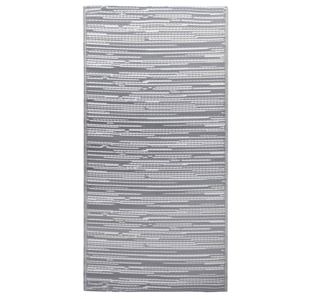 vidaXL Outdoorteppich, BalkonteppichGrau 120x180 cm PP von vidaXL
