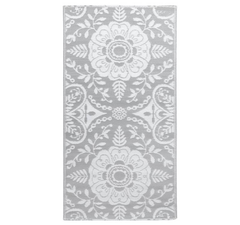 vidaXL Outdoorteppich, BalkonteppichHellgrau 160x230 cm PP von vidaXL