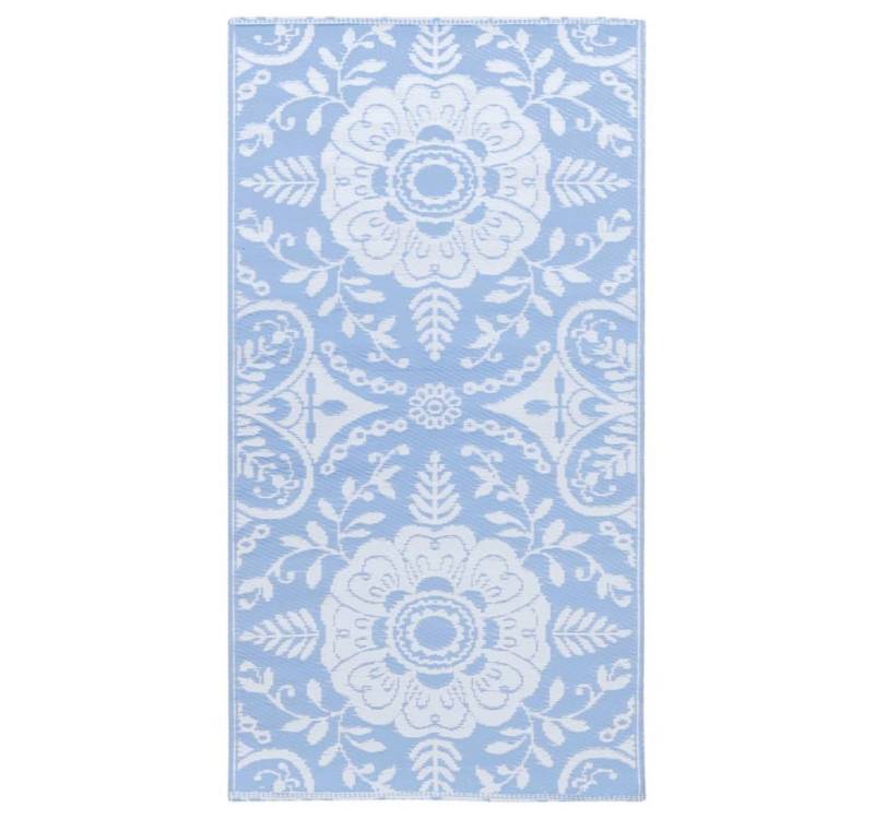 vidaXL Outdoorteppich, BalkonteppichBabyblau 160x230 cm PP von vidaXL