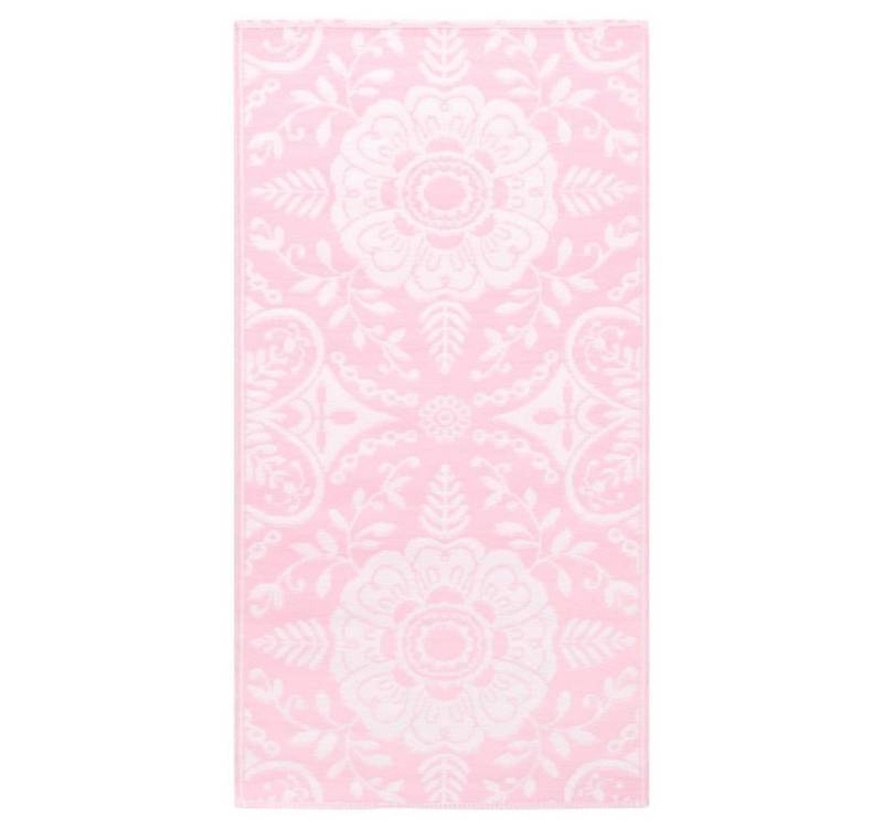 vidaXL Outdoorteppich, BalkonteppichRosa 120x180 cm PP von vidaXL