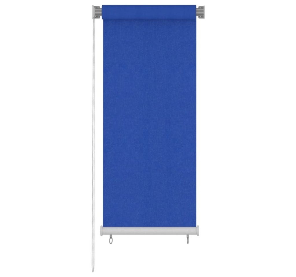 Rollo Außenrollo 60x140 cm Blau HDPE, vidaXL von vidaXL