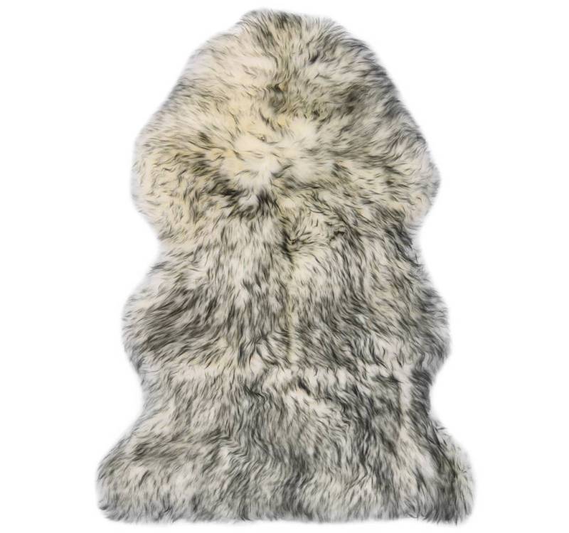 vidaXL Teppich Schaffell-Teppich 60×90 cm Dunkelgrau Mélange, Andere von vidaXL