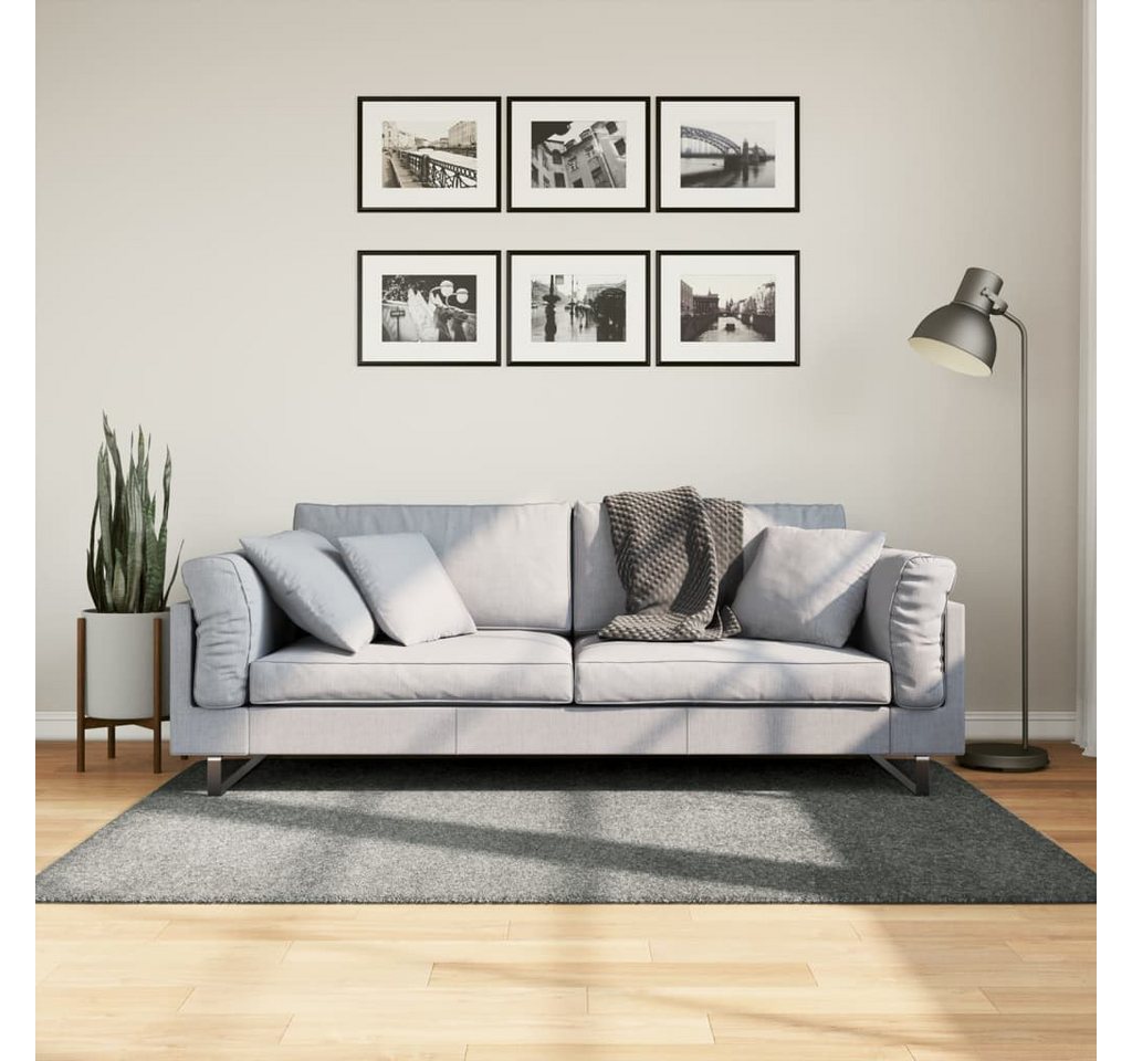 Teppich Teppich Shaggy Hochflor Modern Grün 120x170 cm, vidaXL, Rechteckig von vidaXL
