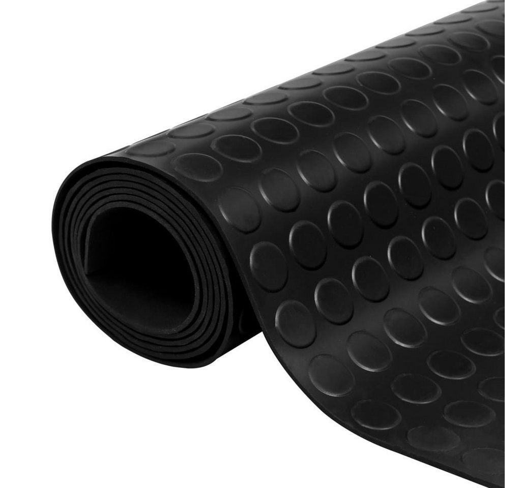 Teppichboden Gummi-Bodenmatte Antirutschmatte mit Punkten 2 x 1 m, vidaXL von vidaXL
