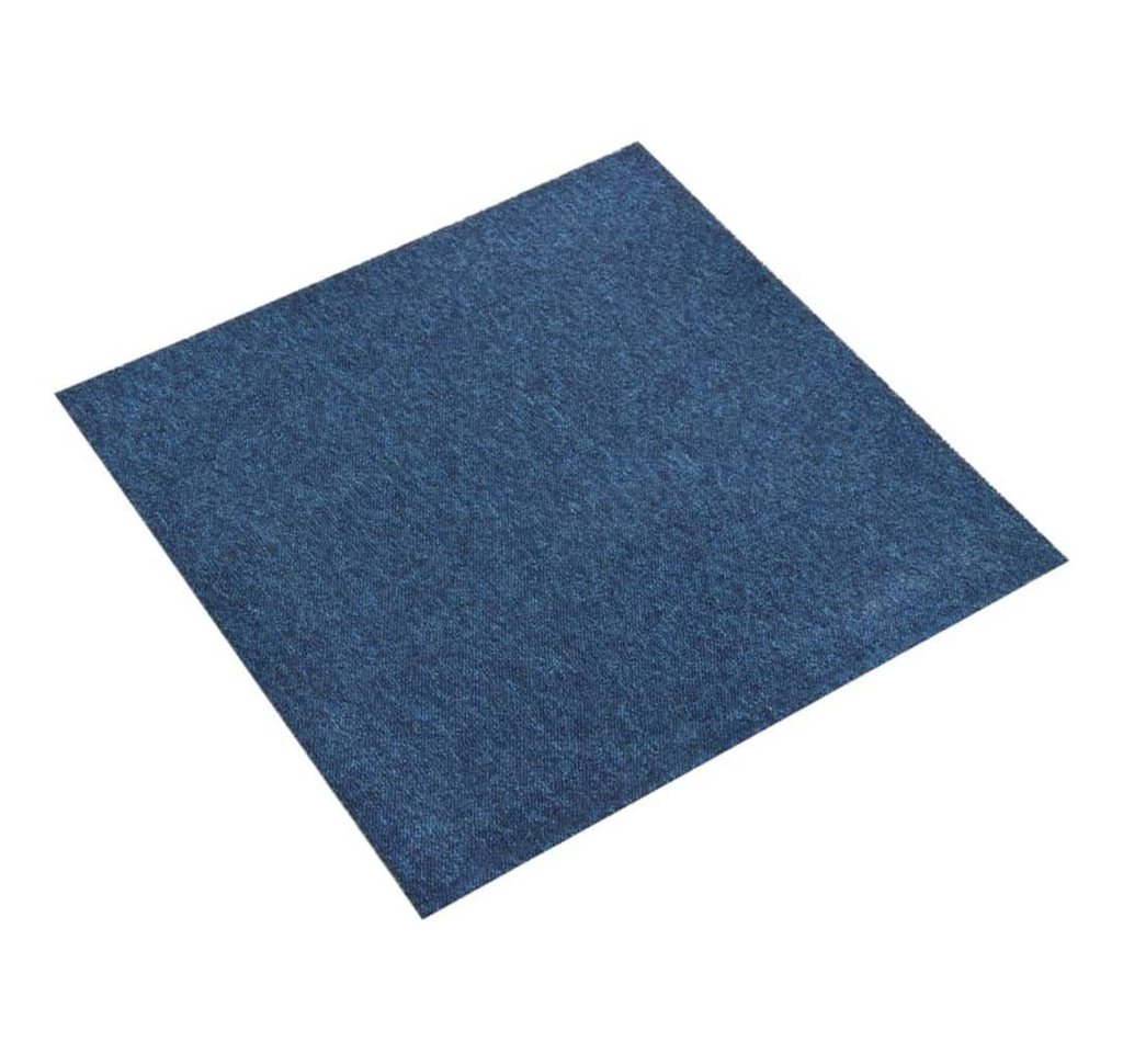 Teppichfliese Teppichfliesen 20 Stk. 5 m² 50x50 cm Dunkelblau, vidaXL von vidaXL