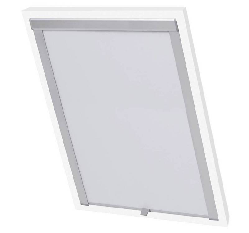 Verdunklungsrollo, vidaXL, Verdunkelungsplisee Weiß M06/306 von vidaXL